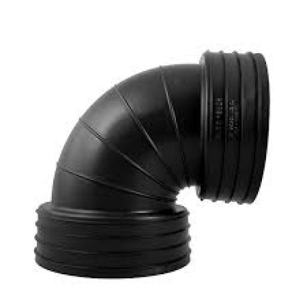 CORRUGATED ELBOW 90°